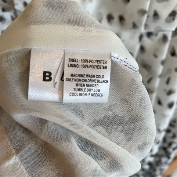 Loft Gray Black, and White A-line Cocktail Dress, sz 2. - Picture 6 of 8